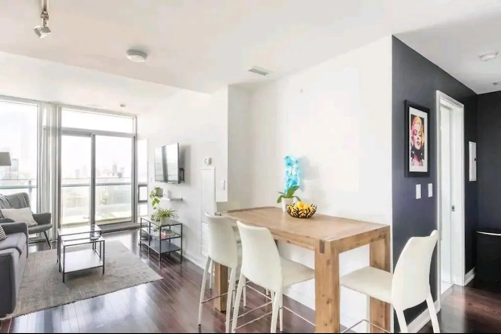 تورونتو Modern One Room, Cn Tower View, Free Parking
