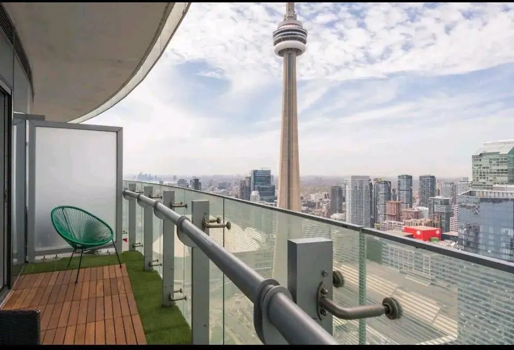 Modern One Room, Cn Tower View, Free Parking Toronto
